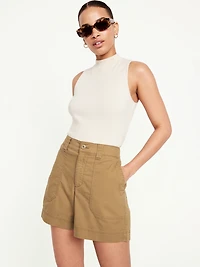 High-Waisted OGC Chino Shorts -- 5-inch inseam