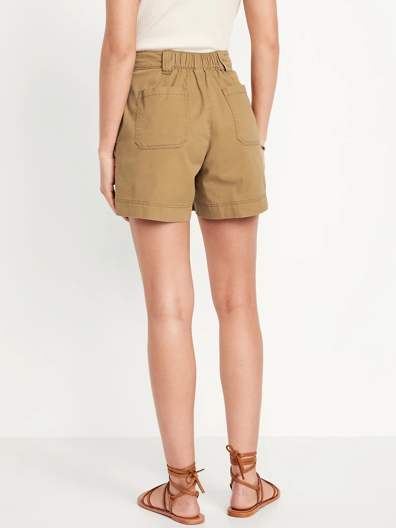 High-Waisted OGC Chino Shorts -- 5-inch inseam