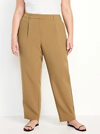 Extra High-Waisted Taylor Trouser Straight Pants