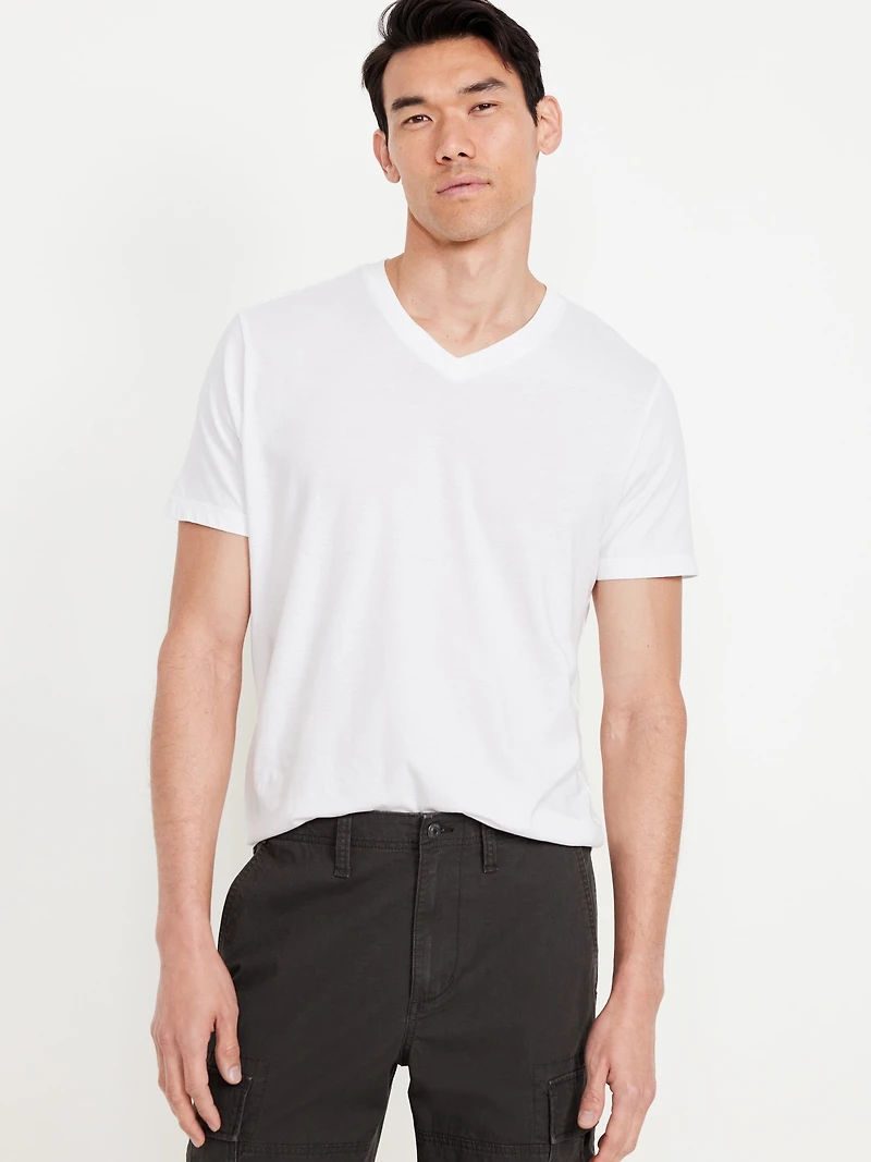 Soft-Washed V-Neck T-Shirt 3-Pack