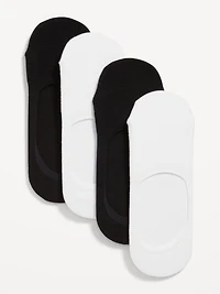 4-Pack No Show Socks