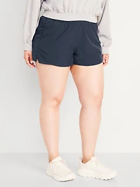 Mid-Rise StretchTech Run Shorts - 3-inch inseam