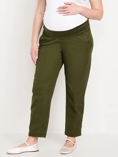 Maternity Rollover-Waist OGC Chino Pants
