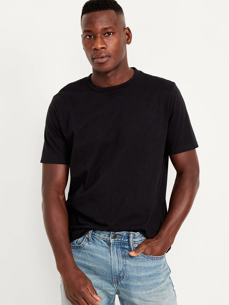 Solid Crew-Neck T-Shirt 3-Pack