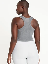 Fluid Seamless Fitted Crop Tank Top