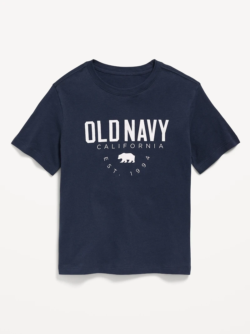 Short-Sleeve Logo-Graphic T-Shirt for Boys