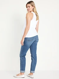 Maternity Full Panel Wow Boyfriend Jeans