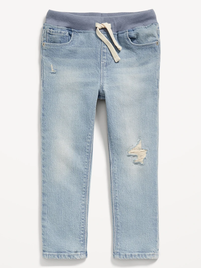 360° Stretch Pull-On Skinny Jeans for Toddler Boys