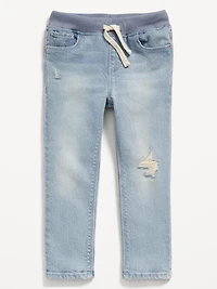 360° Stretch Pull-On Skinny Jeans for Toddler Boys