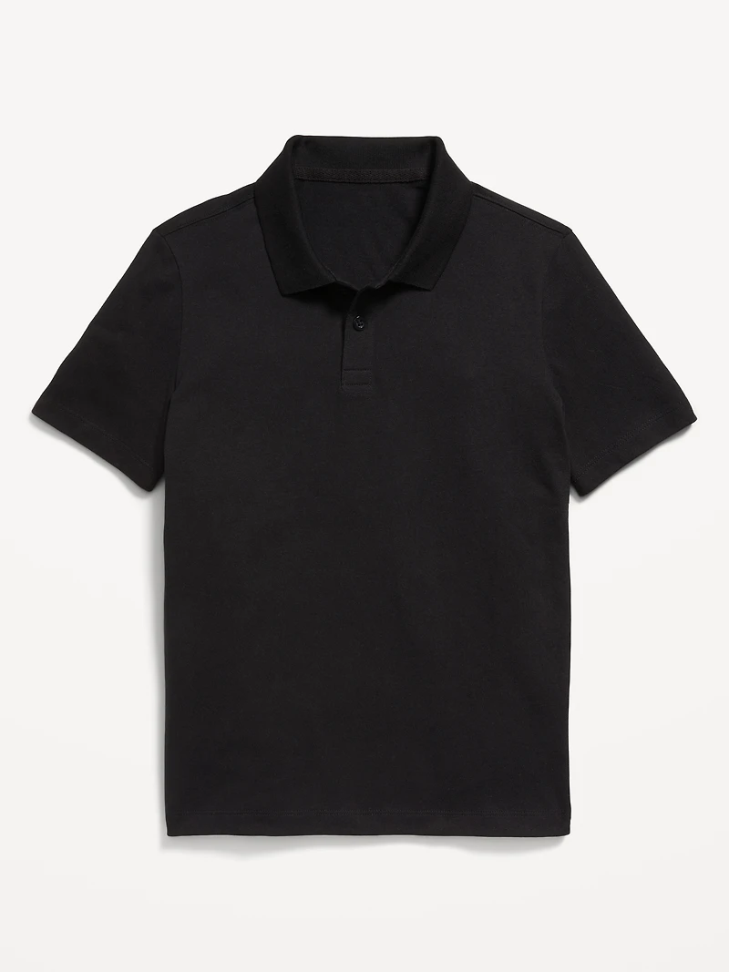 School Uniform Jersey Polo Shirt for Boys