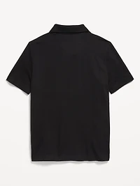 School Uniform Jersey Polo Shirt for Boys