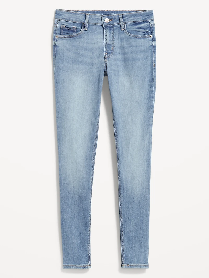 Mid-Rise Rockstar Super-Skinny Jeans
