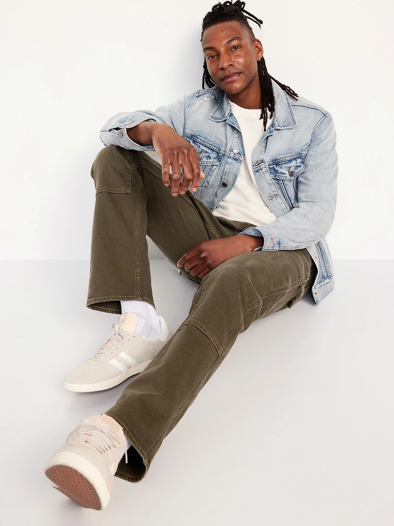90’s Straight Built-In Flex Workwear Carpenter Jeans