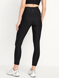 High-Waisted PowerSoft Ribbed Pocket Leggings