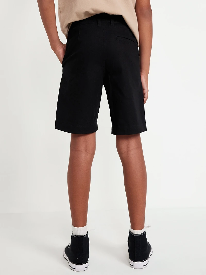 Knee Length Twill Shorts for Boys