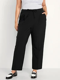 High-Waisted Billie Straight Ankle Trouser