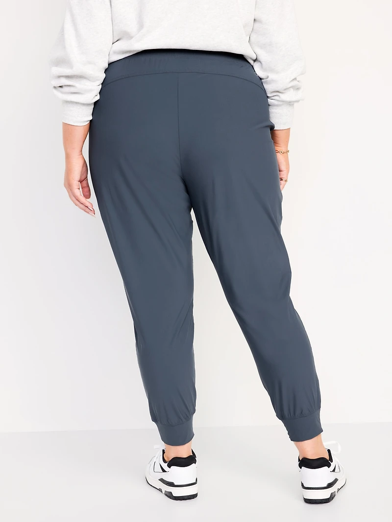 High-Waisted SleekTech Joggers