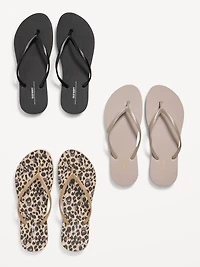 Flip-Flop Sandals 3-Pack (Partially Plant-Based