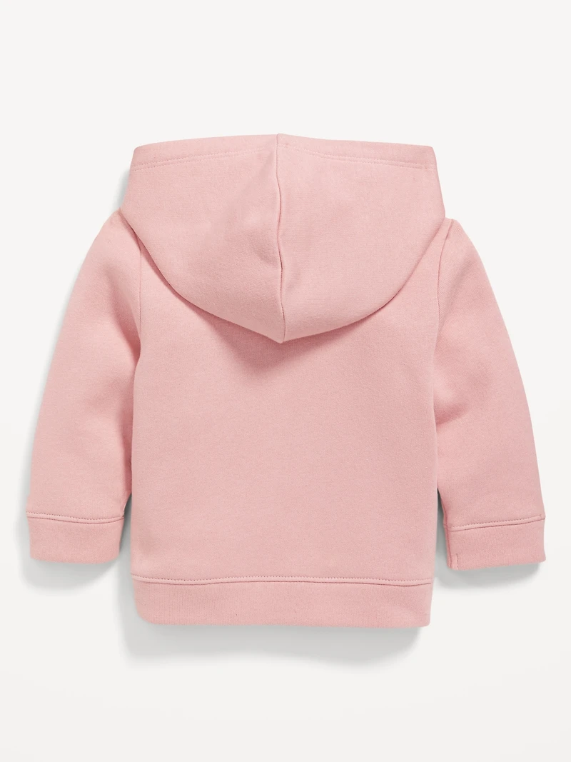 Logo-Graphic Zip Hoodie for Baby