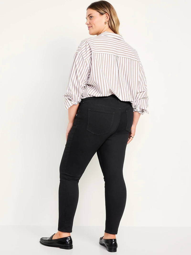 Mid-Rise Rockstar Super-Skinny Jeans