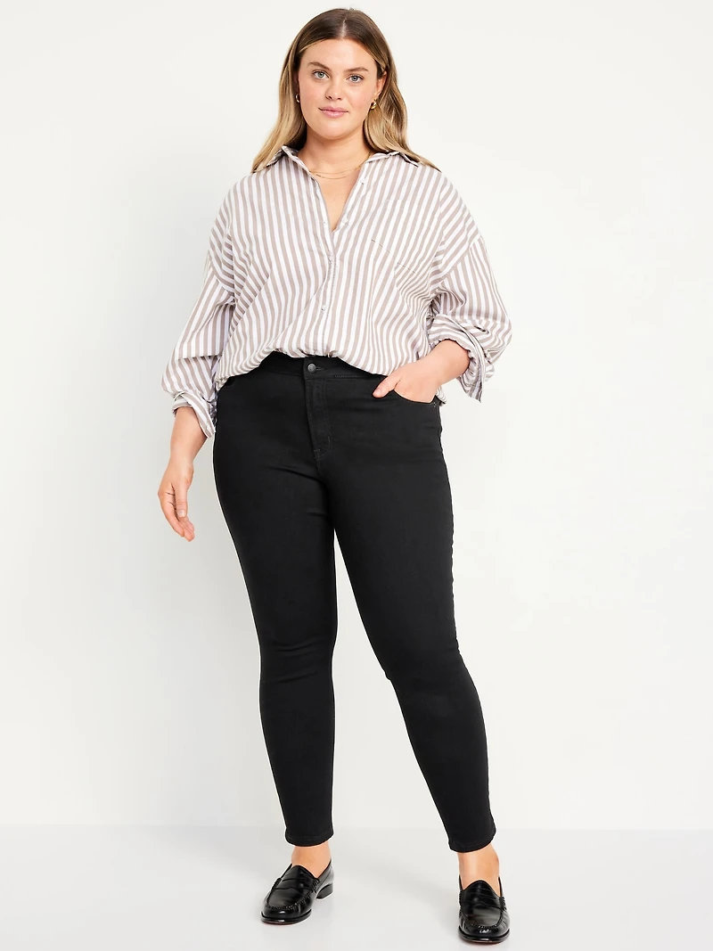 Mid-Rise Rockstar Super-Skinny Jeans