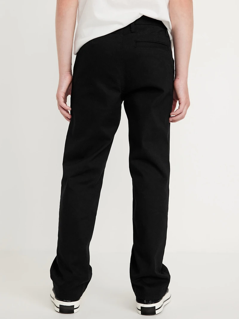 Uniform Straight Leg Pants for Boys