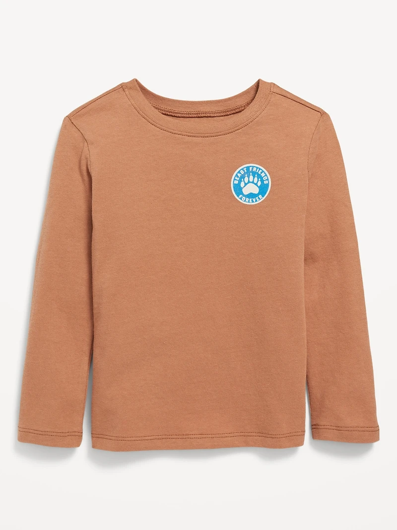 Long-Sleeve Graphic T-Shirt for Toddler Boys