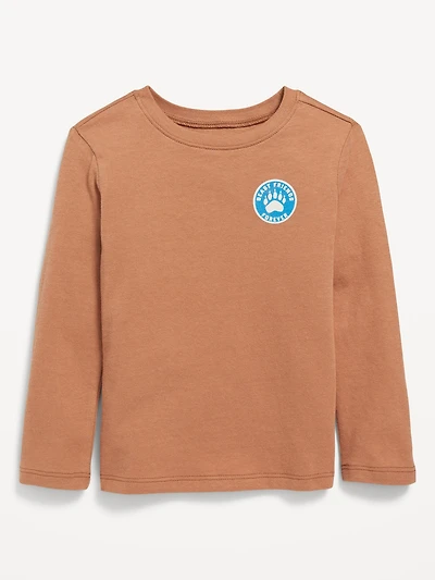 Long-Sleeve Graphic T-Shirt for Toddler Boys