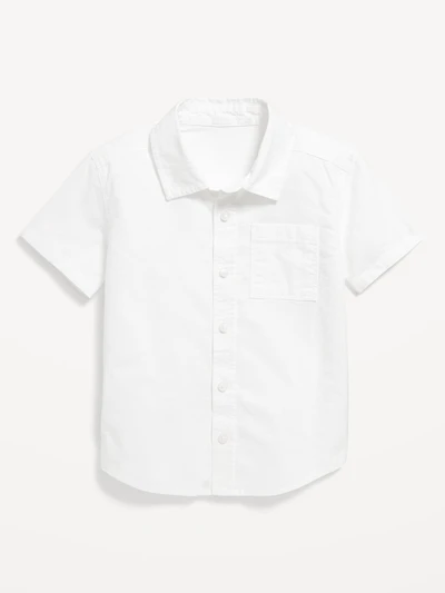 Short-Sleeve Oxford Shirt for Toddler Boys