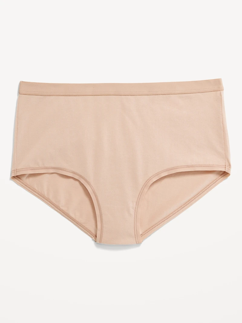 High-Waisted Everyday Brief Cotton Underwear