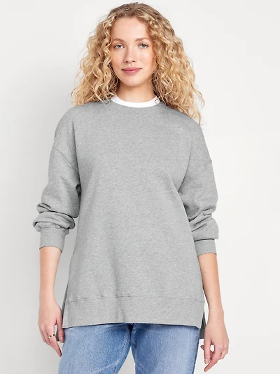 SoComfy Relaxed Tunic Sweatshirt