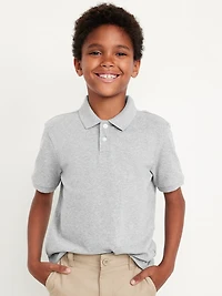 School Uniform Pique Polo Shirt for Boys