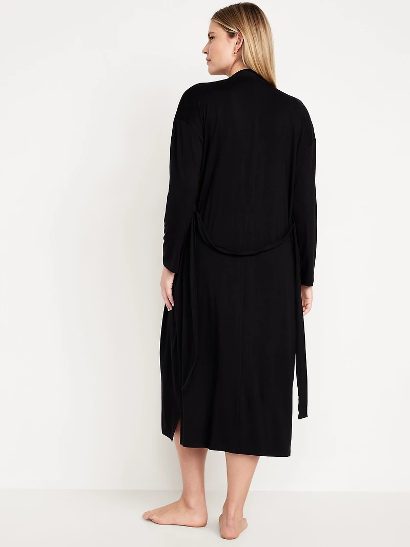 Maternity Robe and Nursing Nightgown Set