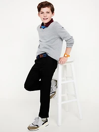 Slim School Uniform Chino Pants for Boys