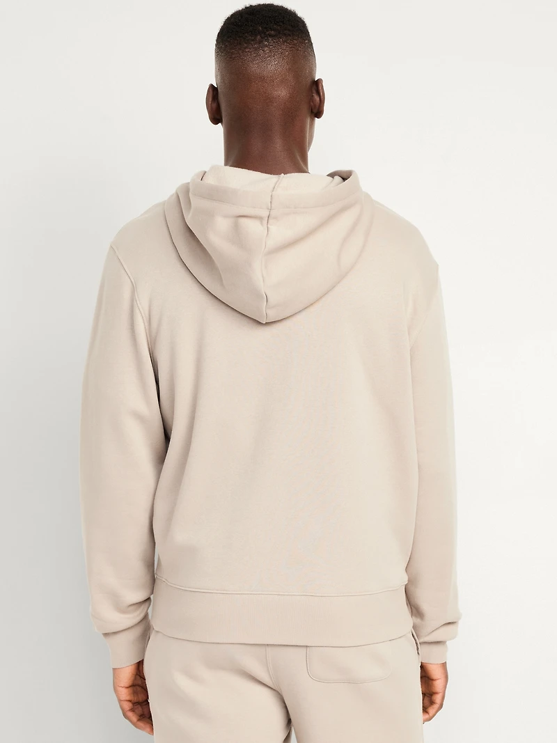 Loose Logo Zip Hoodie