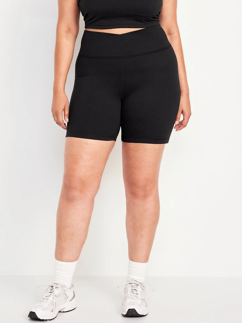 Extra High-Waisted CloudComfy Biker Shorts - 6-inch inseam