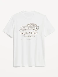 Holiday-Graphic T-Shirt for Men