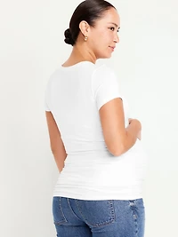 Maternity Crew-Neck T-Shirt