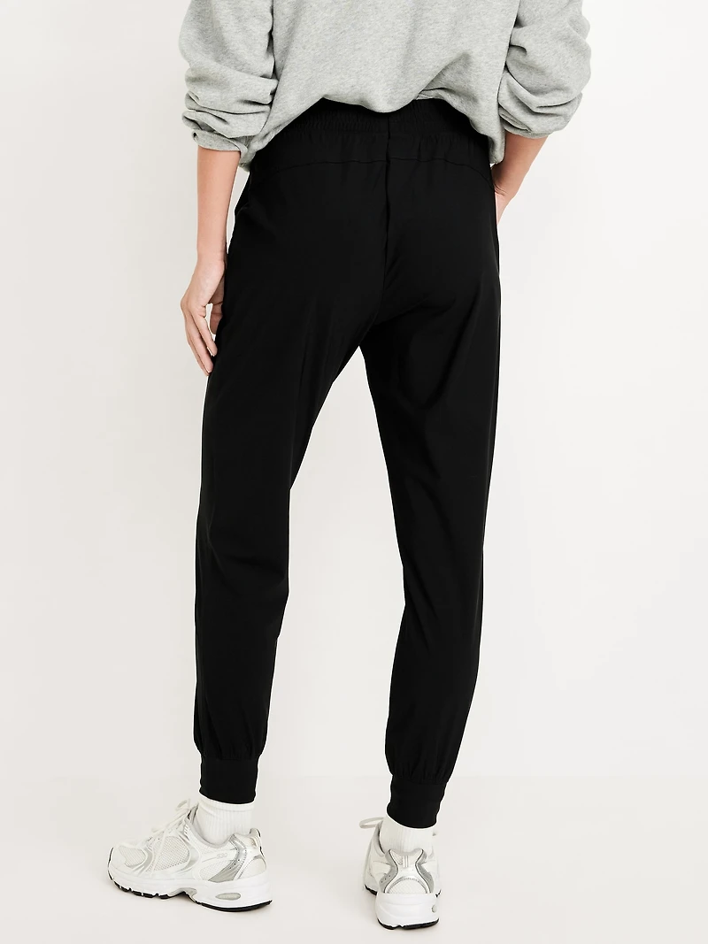 High-Waisted SleekTech Joggers