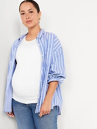 Maternity Crew-Neck T-Shirt