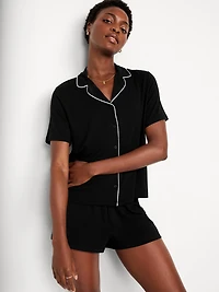 Sunday Sleep Knit Jersey Short Set