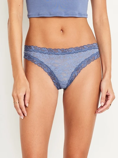 Lace Thong Underwear