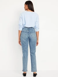 Curvy High-Waisted OG Straight Ankle Jeans