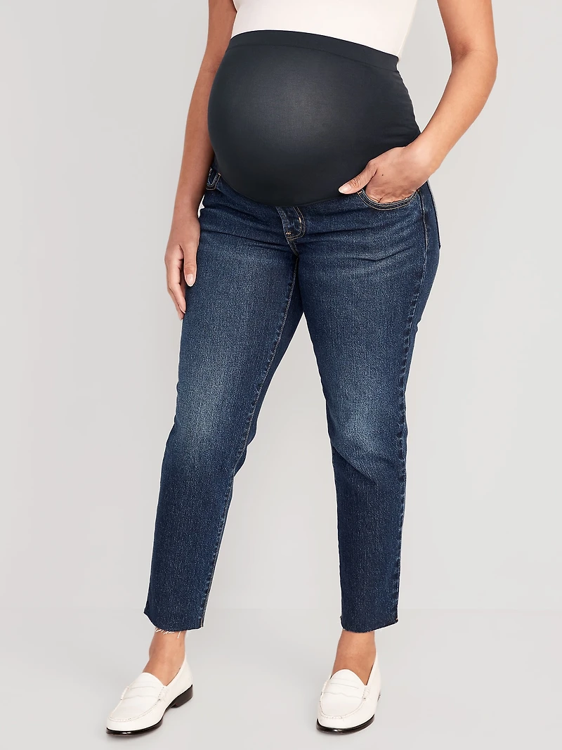 Maternity Full Panel OG Straight Jeans