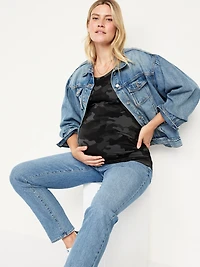 Maternity Scoop-Neck T-Shirt