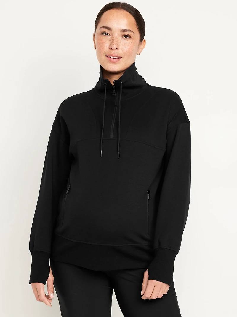 Maternity Dynamic Fleece Half Zip