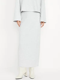 Cozy Maxi Column Skirt