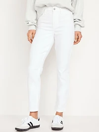 High-Waisted Wow Straight Ankle Jeans