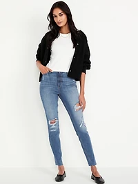 Extra High-Waisted Rockstar 360° Stretch Super-Skinny Jeans