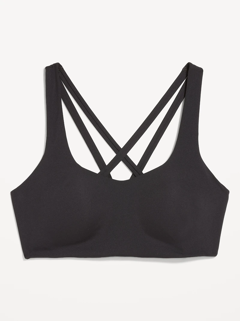 PowerSoft Molded Cup Strappy Sports Bra